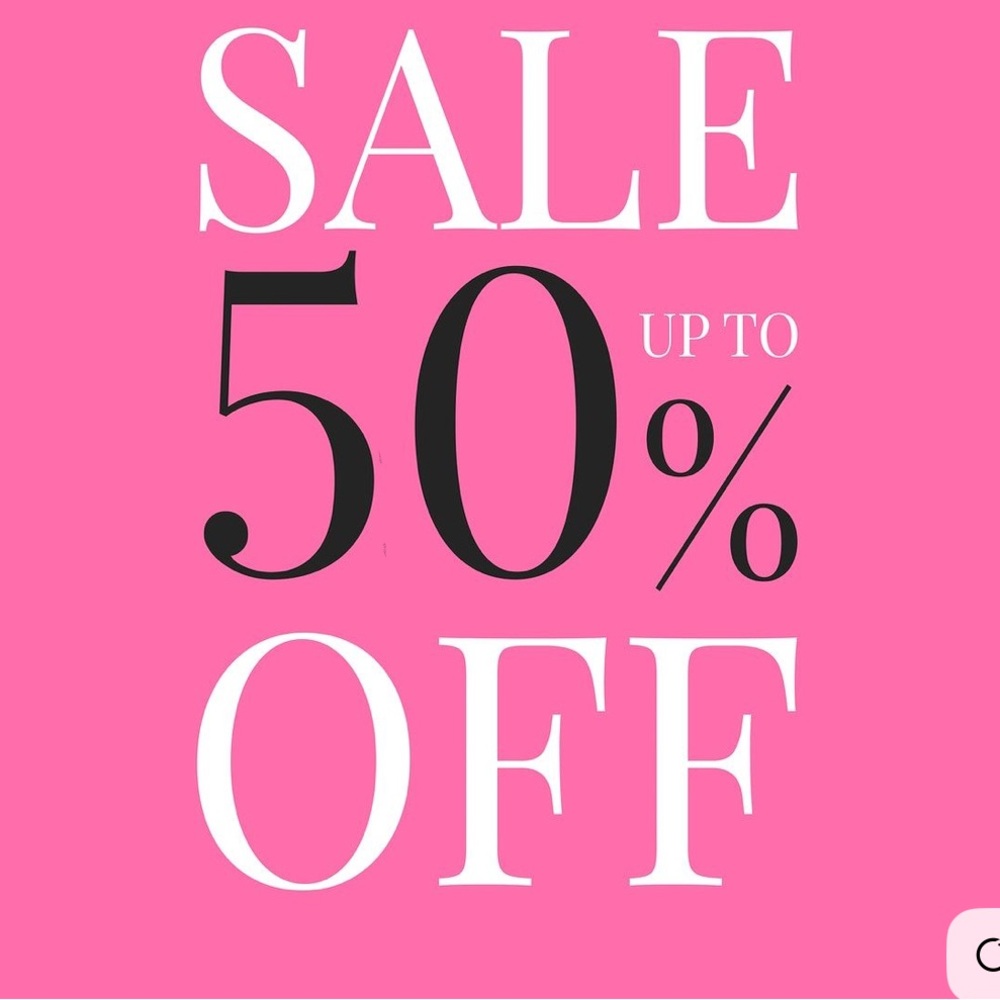 Pink Sale Poster